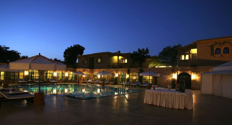 005 Poolside, Gorbandh Palace, Jaisalmer